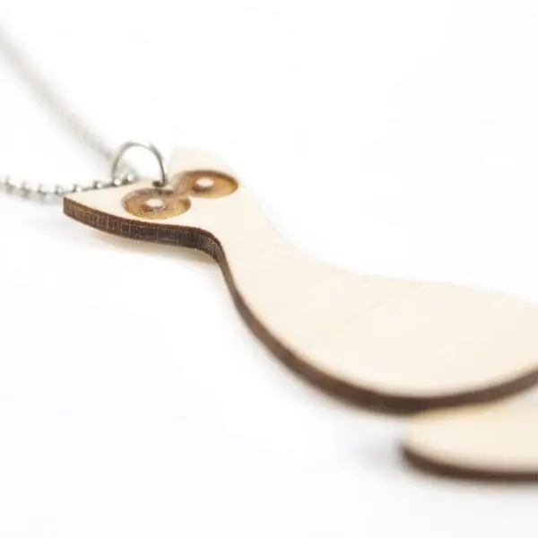 lasergesneden houten kat / poes - Laser cats - Laser cut necklace / pendant cat - lasercat