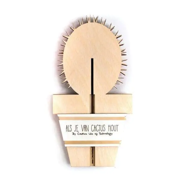 lasergesneden houten cactus / bloemen - laser cut wooden cactus / flowers