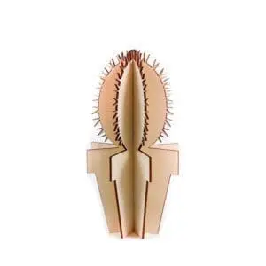 lasergesneden houten cactus / bloemen - laser cut wooden cactus / flowers