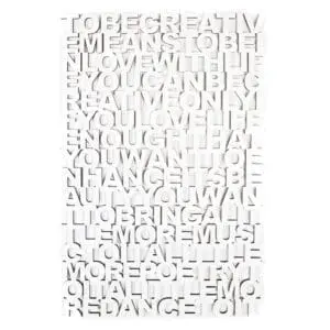 Lasergesneden tekst - Laser cut quote