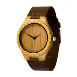 Houten Horloge - Yellowstone - Bamboe - 45 mm