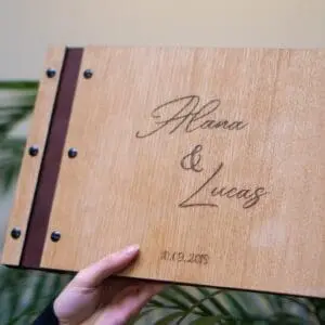 Gastenboek trouwerij met eigen ontwerp