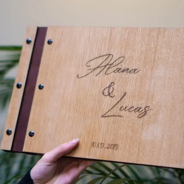 Gastenboek trouwerij met eigen ontwerp