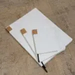Leather notebook refill
