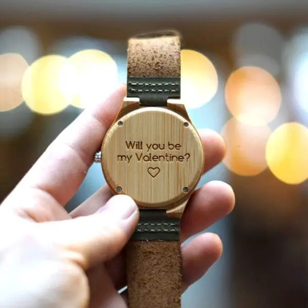 Houten Horloge - Yellowstone - Bamboe - 45 mm - Afbeelding 3