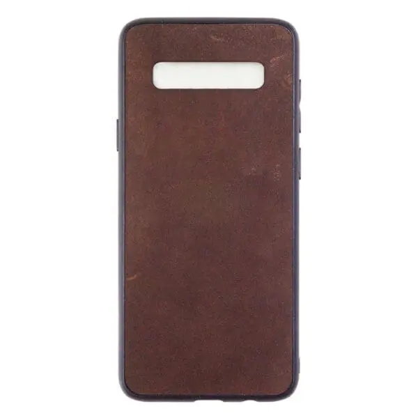 Leren Telefoonhoesje Samsung S10 PLUS - Bumper case - Afbeelding 2