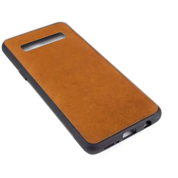 Leren Telefoonhoesje Samsung S10 PLUS - Bumper case - Afbeelding 3