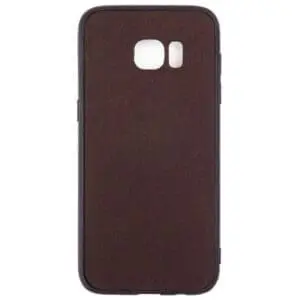 Samsung S7 Edge hoesje - leren case - leren telefoonhoes