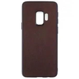 Samsung S9 hoesje - leren case - leren telefoonhoes