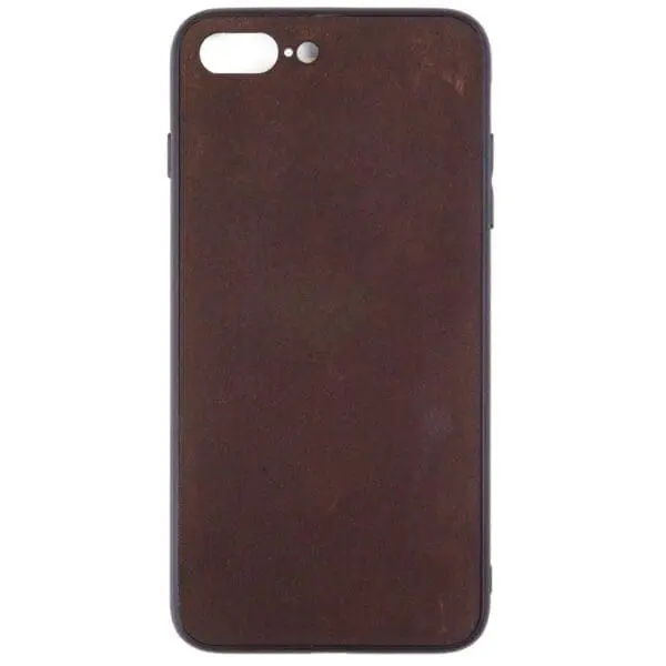 Iphone 7 en 8 PLUS hoesje - leren case - leren telefoonhoes