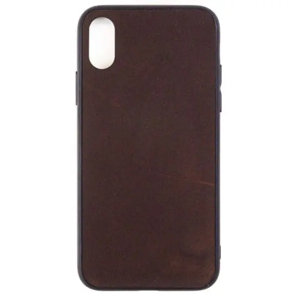 Iphone X hoesje - leren case - leren telefoonhoes