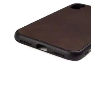 Iphone X hoesje - leren case - leren telefoonhoes