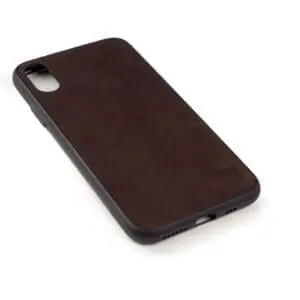 Iphone XS hoesje - leren case - leren telefoonhoes