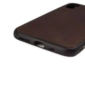 Iphone XS hoesje - leren case - leren telefoonhoes