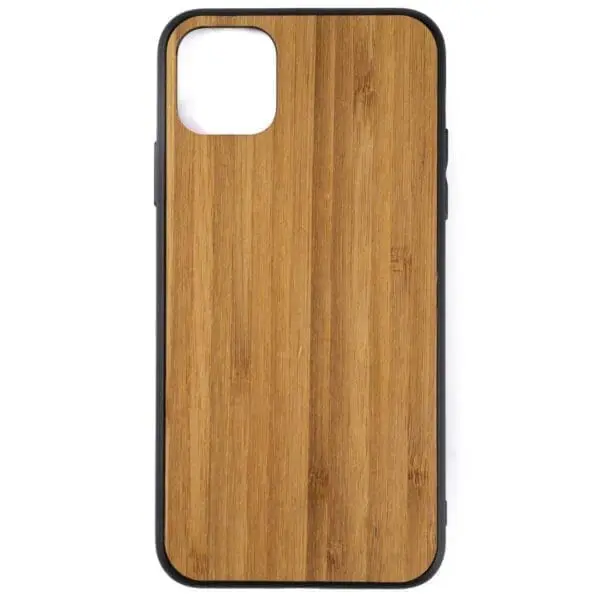 Handyhülle aus Holz iPhone 11 Pro Max - Stoßfängerhülle – Bild 5