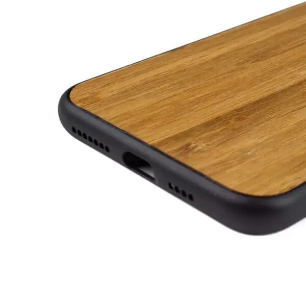 Handyhülle aus Holz iPhone 11 Pro - Stoßfängerhülle – Bild 4