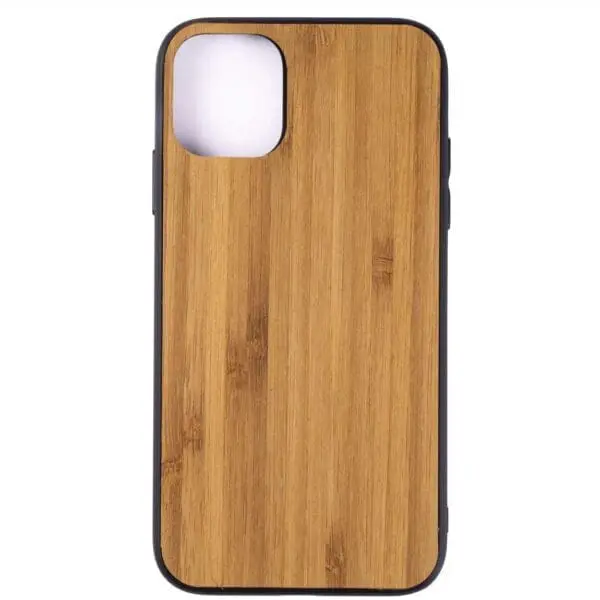 Handyhülle aus Holz iPhone 12 Pro - Stoßfängerhülle – Bild 2