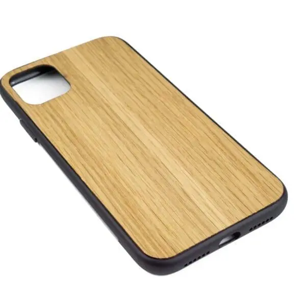 Handyhülle aus Holz iPhone 12 Pro - Stoßfängerhülle – Bild 4