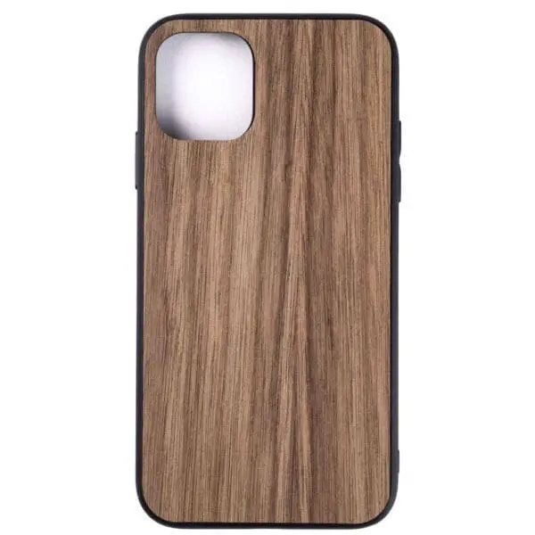 Handyhülle aus Holz iPhone 12 Pro - Stoßfängerhülle – Bild 5