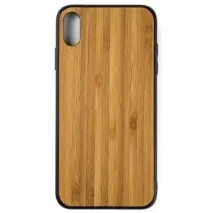 iphone XS MAX hoesje - bumper case - houten telefoonhoes