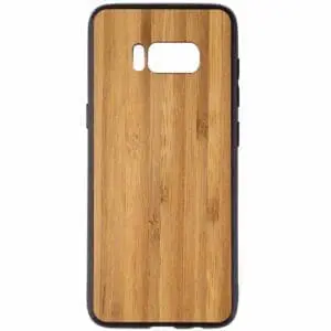 Samsung S8 hoesje - bumper case - houten telefoonhoes