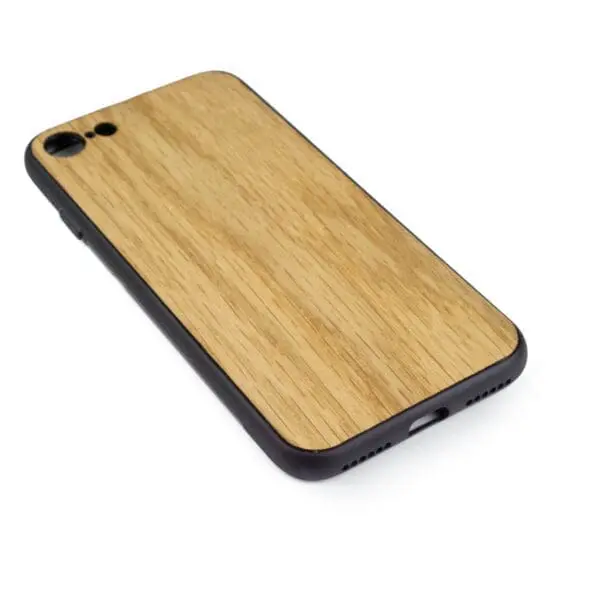 Handyhülle aus Holz iPhone SE 2020 (2. Generation) - Stoßfängerhülle – Bild 5