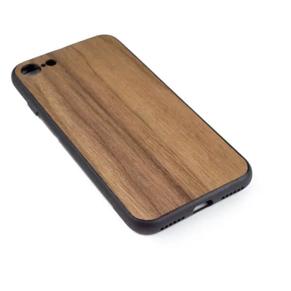 Handyhülle aus Holz iPhone SE 2020 (2. Generation) - Stoßfängerhülle – Bild 2