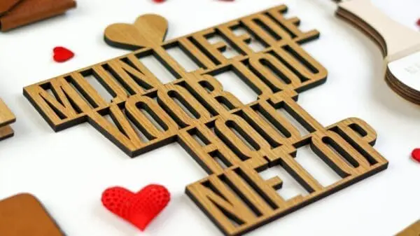 Quote - Mijn liefde voor jou hout niet op - Afbeelding 2