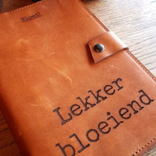 Leather notebook refillable - Make your own design