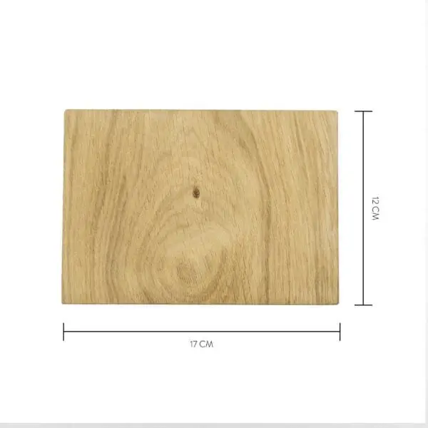 houten huisnummer