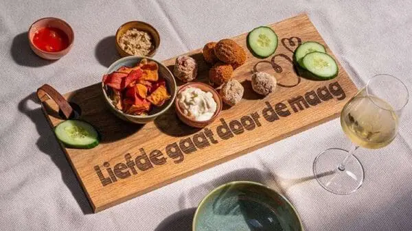 Borrelplank met eigen tekst - Afbeelding 9