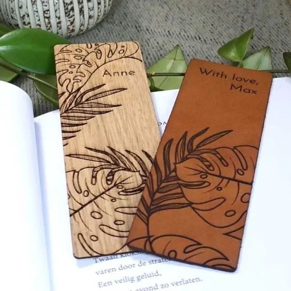 Leren Boekenlegger - Maak je persoonlijke ontwerp