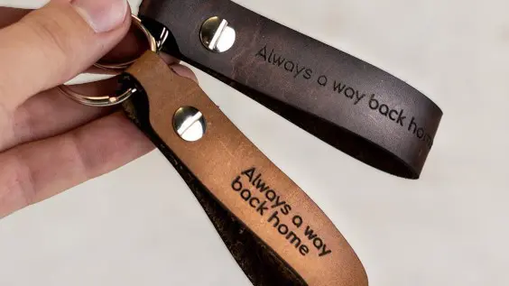 Gepersonaliseerde sleutelhanger, cadeau voor housewarming