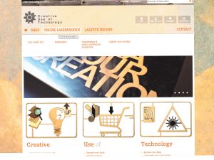 oude website Creative Use of Technology