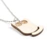 laser cut wooden cat / cat - Laser cats - Laser cut necklace / pendant cat - lasercat