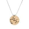 Lasergesneden houten ketting / hanger constellations / sterrenbeeld - Lasercut wooden necklace / pendant constellations