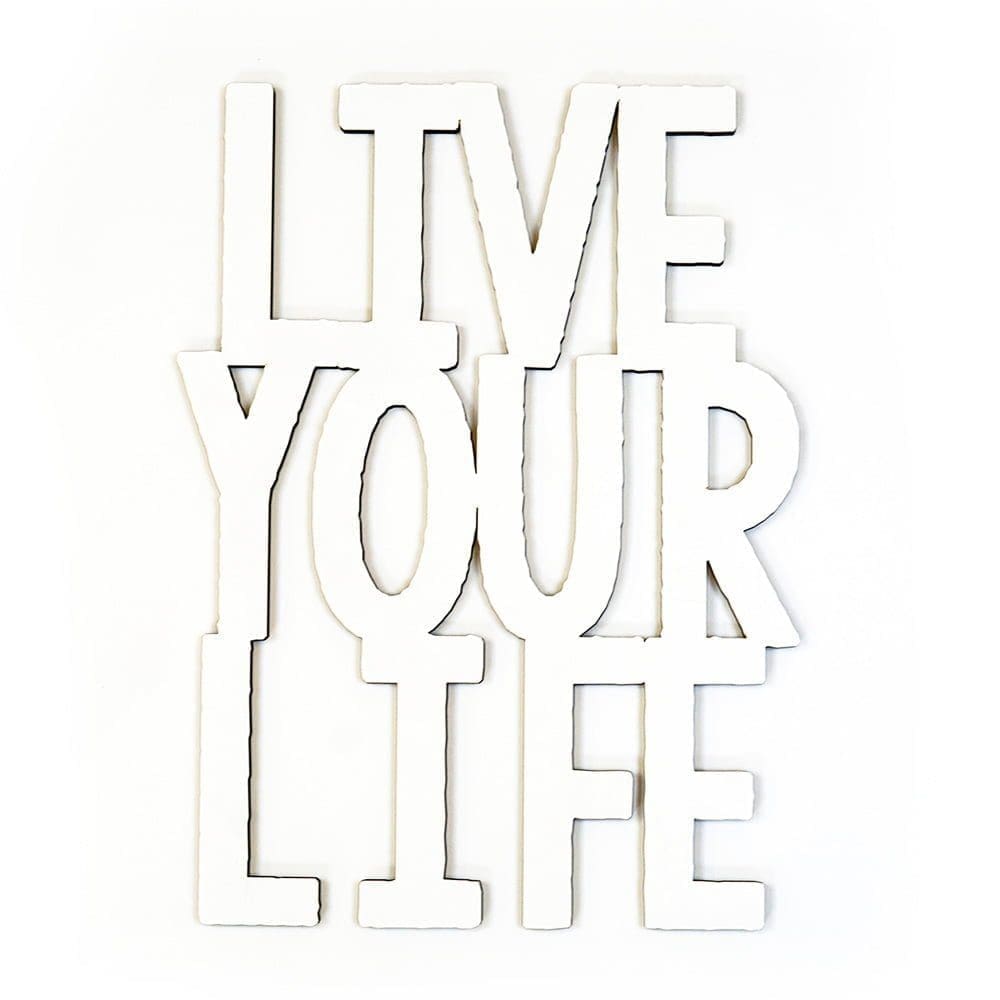 Quote Live Your Life Wit L