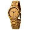 houten horloge andes bamboe