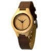 wooden watch galapagos bamboo