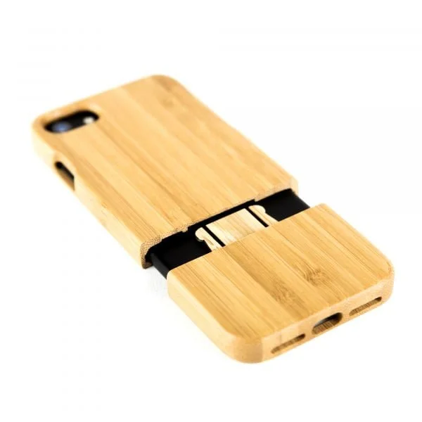 iPhone 7 und 8 Hülle - Holzkiste - Handyhülle aus Holz