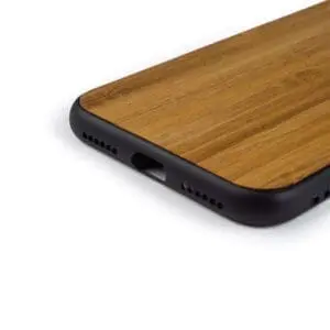 iPhone 7 und 8 Hülle - Bumper Case - Handyhülle aus Holz