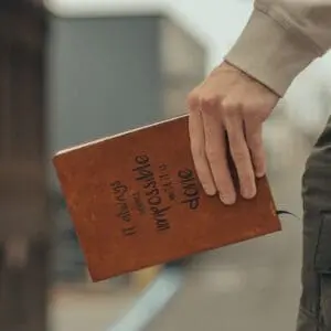 Leather notebook - personalize - Create your own design