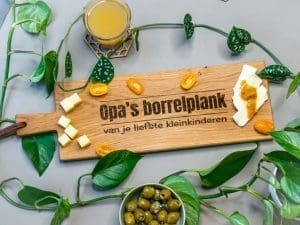 tapasplank met eigen ontwerp