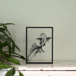 Houten lijstje - Floating Frames - Koi vis
