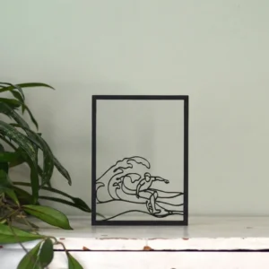 Houten lijstje - Floating Frames - Surfer